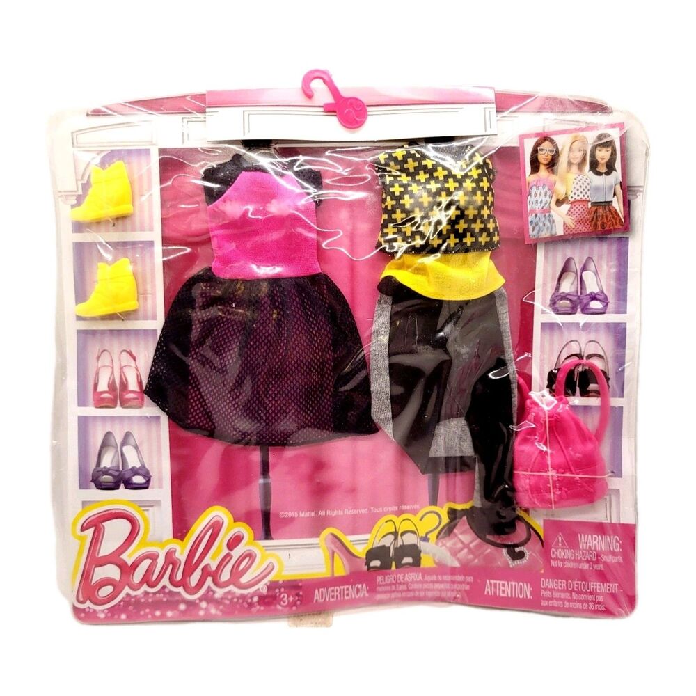 Mattel Barbie Fashions2 Pack Clothing 2015 Casual Dress Pants